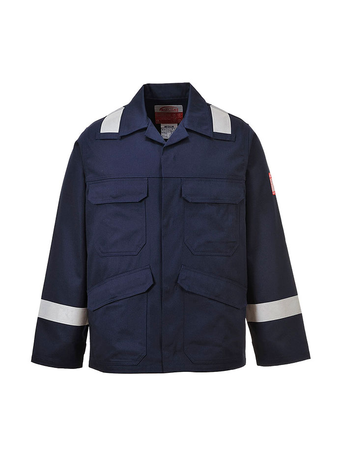 Casaco work c/ fitas refletoras