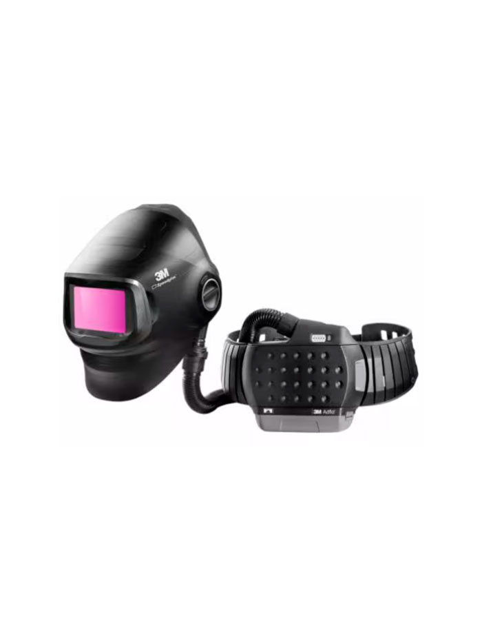 Máscara c/ equipamento de respiração motorizado