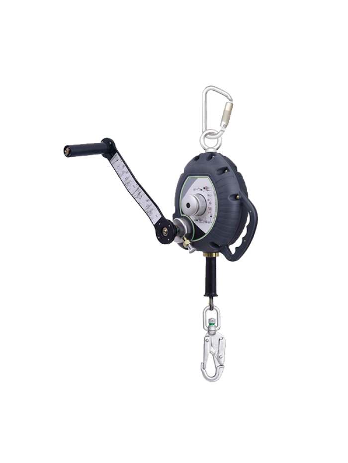 Guincho de resgate e retrátil anti-queda