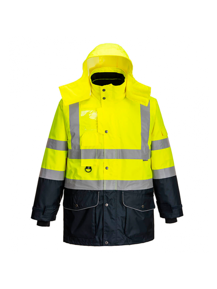 Parka 7x1 bicolor Hi-Vis