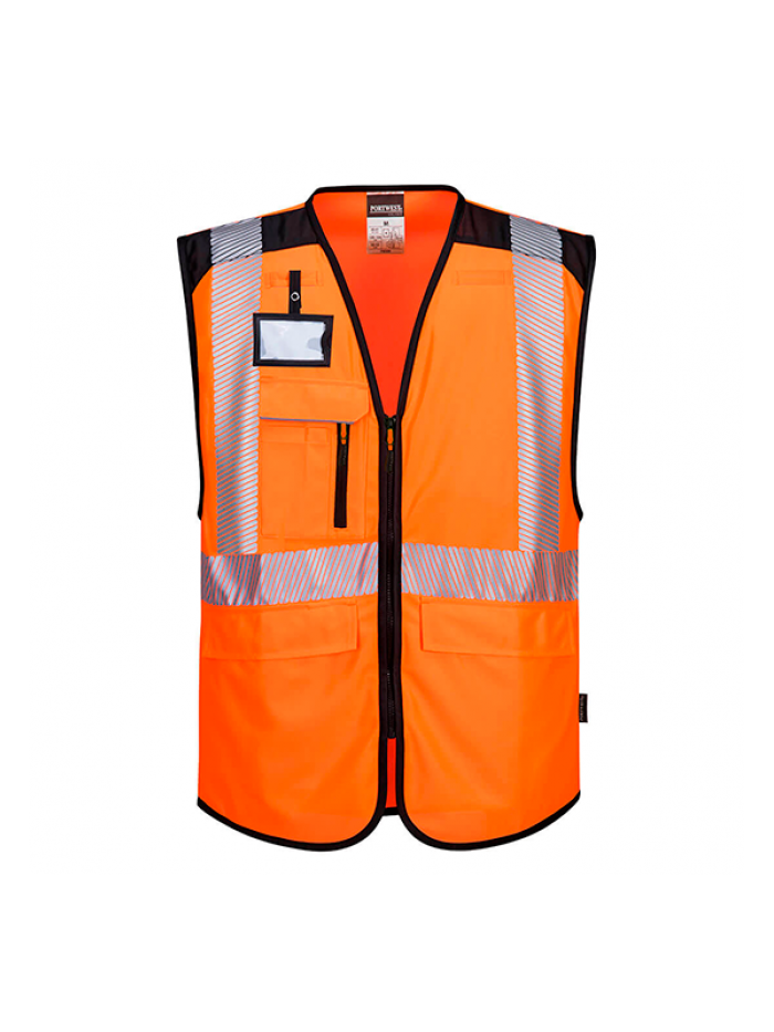 Colete Multibolsos Hi-Vis PW3