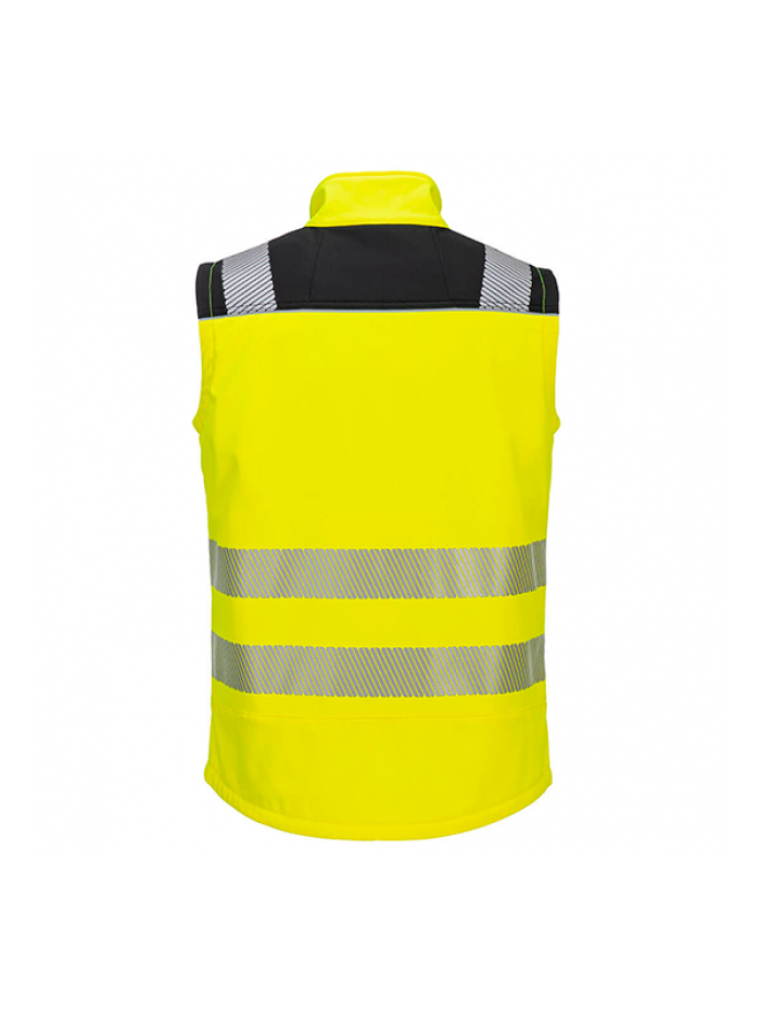 Colete softshell STRETCH Hi-Vis PW3