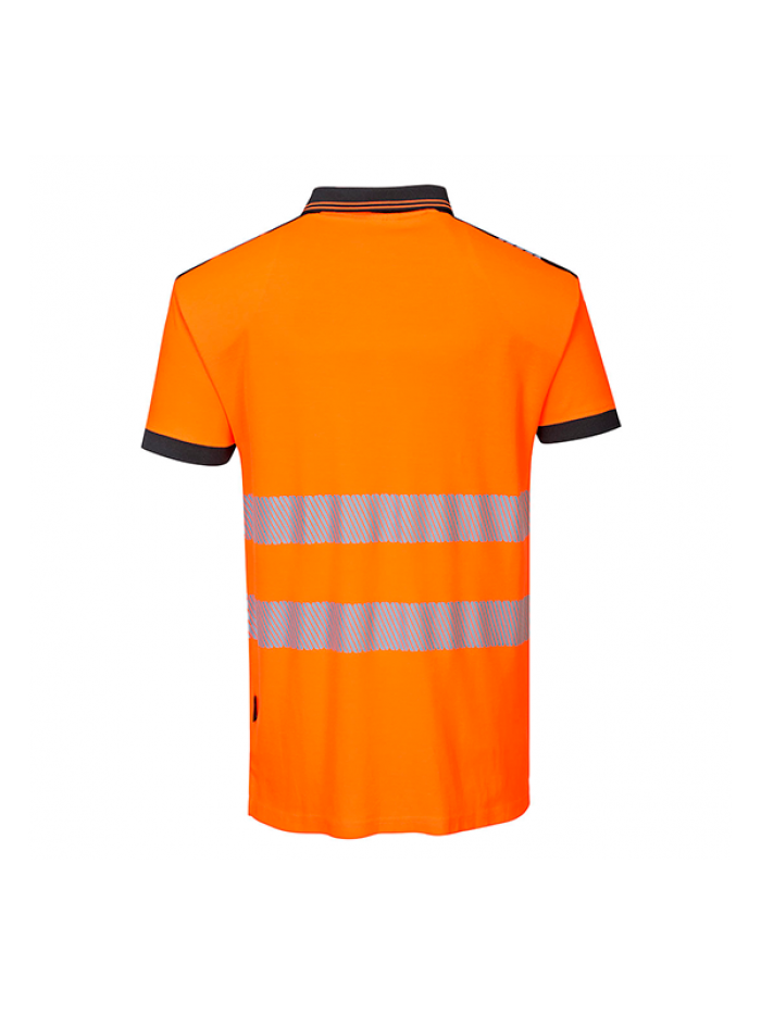 Polo de manga curta Hi-Vis PW3
