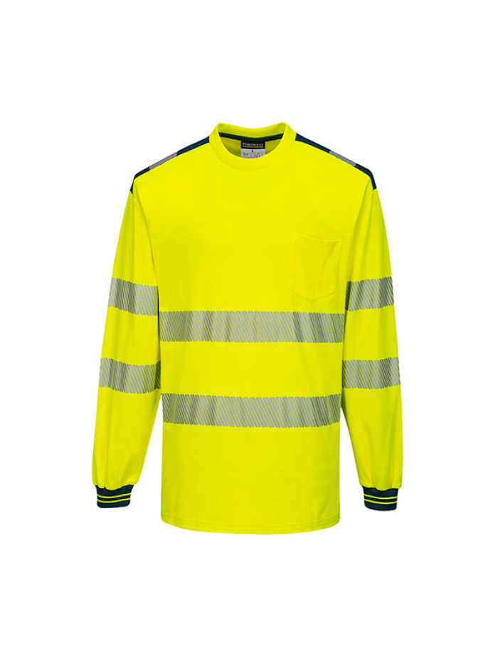 T-shirt de manga comprida Hi-Vis PW3