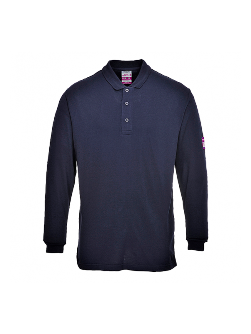 Polo de manga comprida Ignífugo e Antiestático