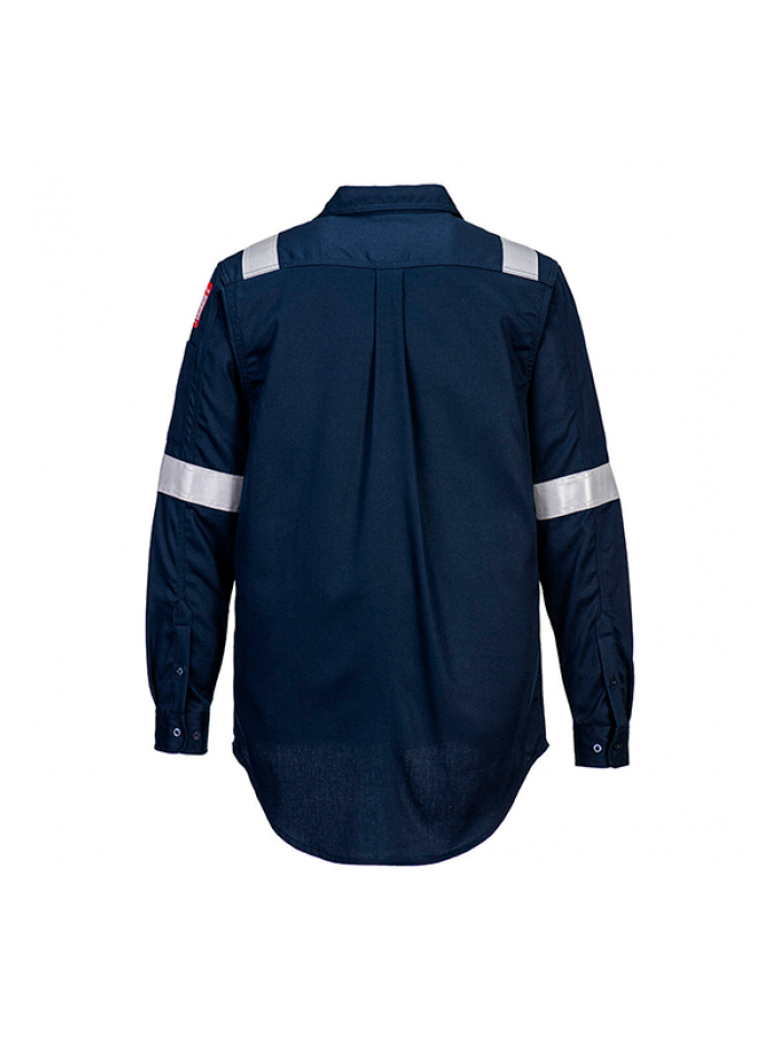 Camisa antiestática c/ fitas refletoras