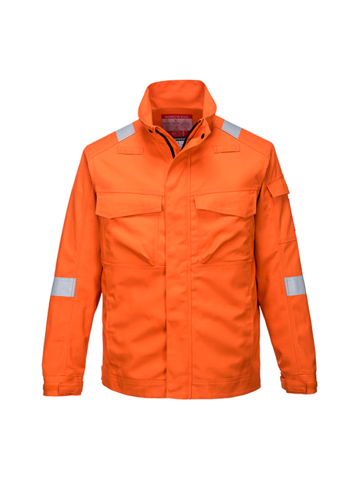 Casaco Bizflame industry c/ fitas refletoras