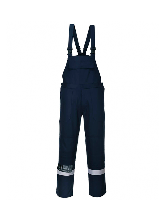 Jardineira ignifuga c/ fitas refletoras