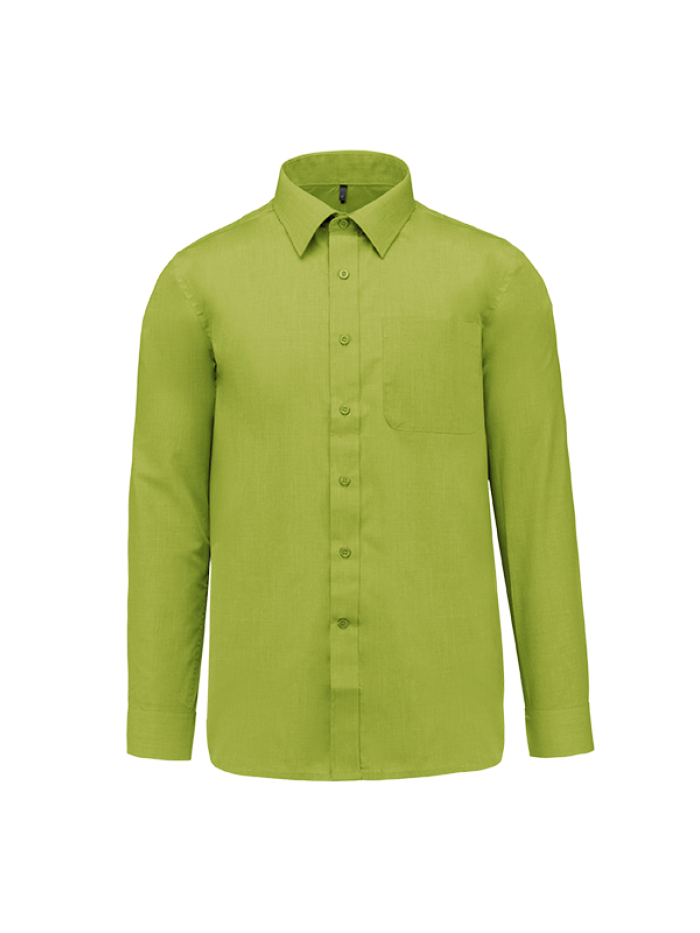 Camisa manga comprida POPELINE