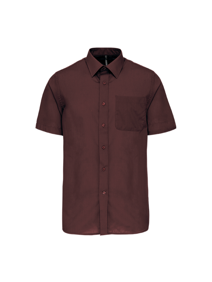 Camisa manga curta POPELINE