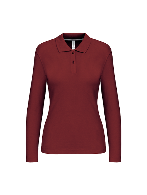 Polo manga comprida K244 - Mulher
