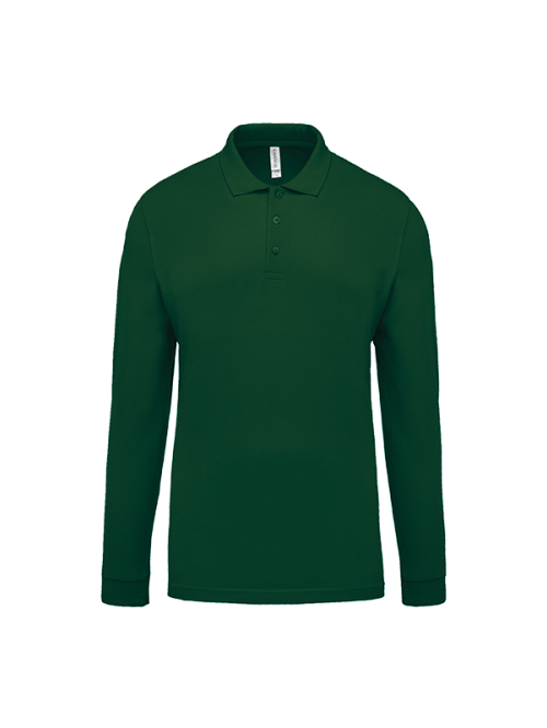 Polo manga comprida económico