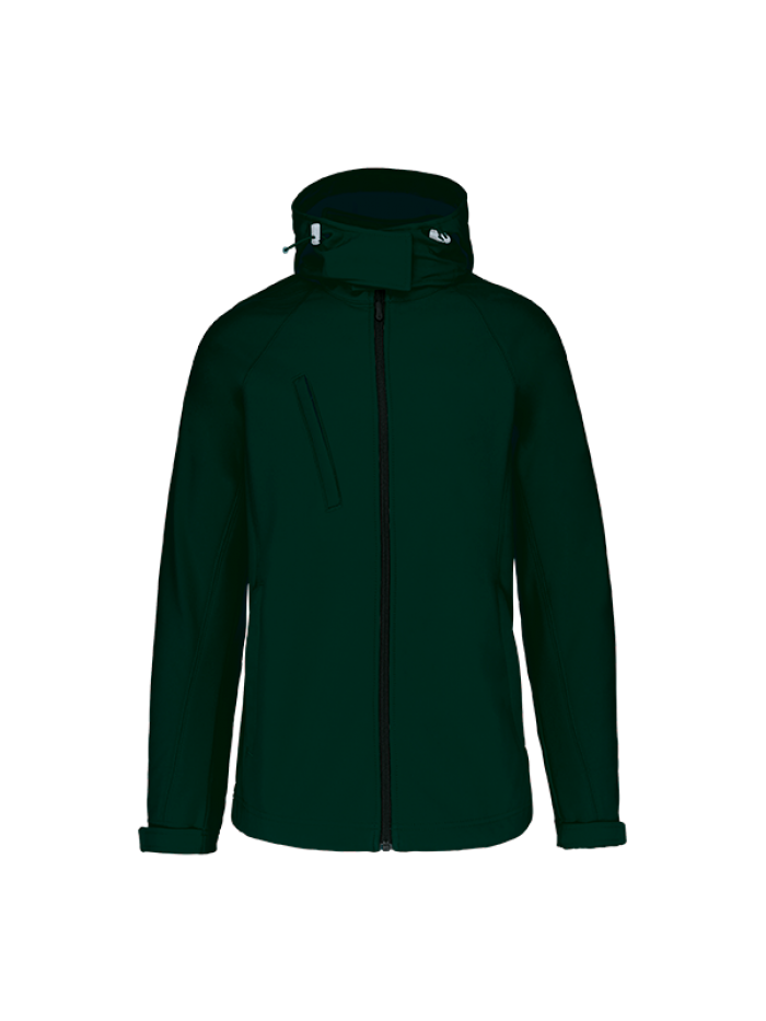 Softshell c/ capuz amovível - Mulher