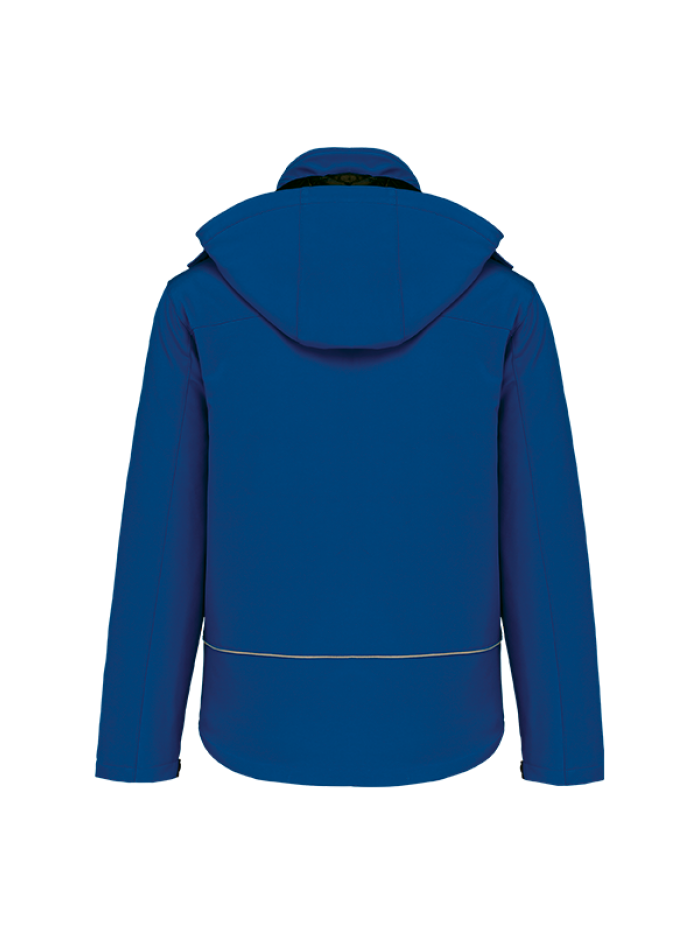 Parka Softshell acolchoada c/ capuz