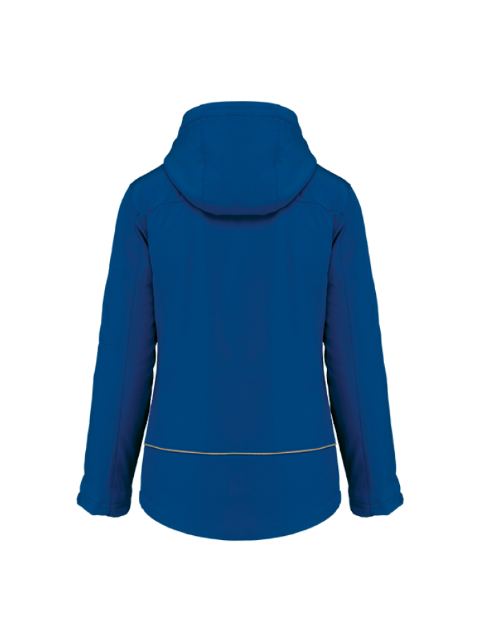 Parka Softshell acolchoada c/ capuz - Mulher