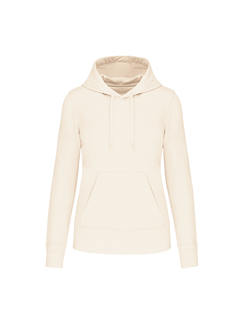 Sweat eco-responsável c/ capuz - Mulher