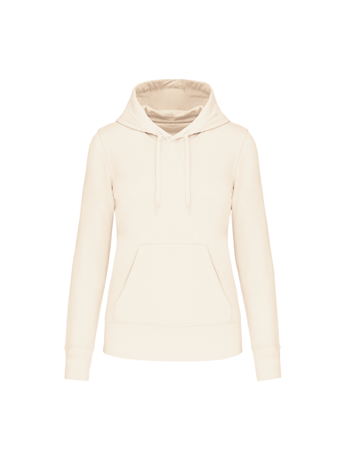 Sweat eco-responsável c/ capuz - Mulher