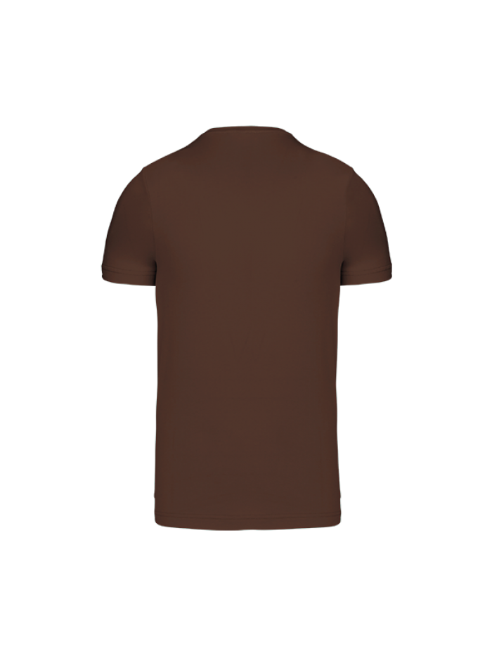 T-shirt manga curta decote redondo